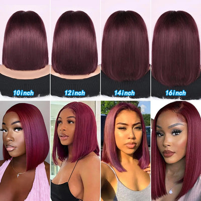 Burgundy Luxe Bob