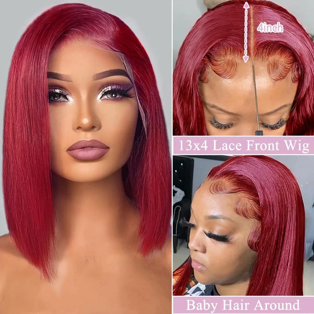Burgundy Luxe Bob
