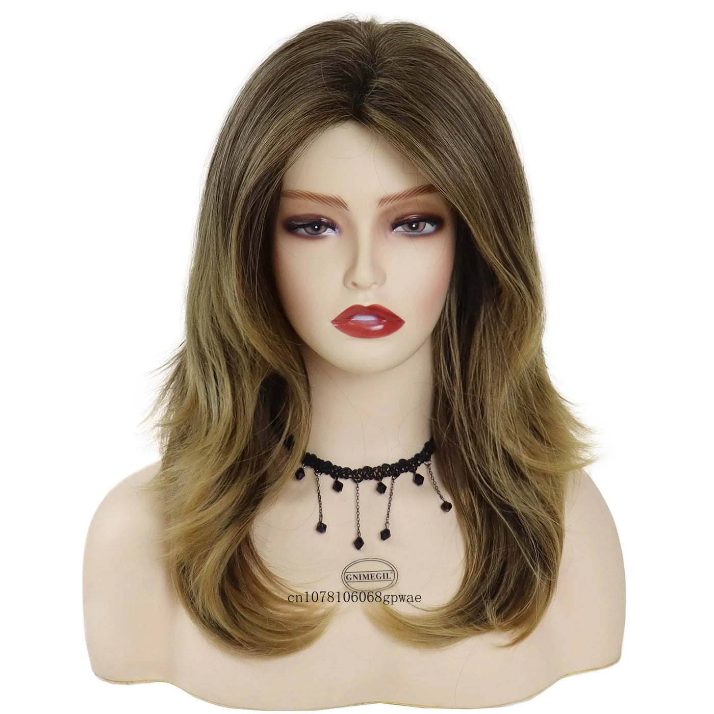 Waves of Elegance: Luxe Layered Wig in Rich Brown