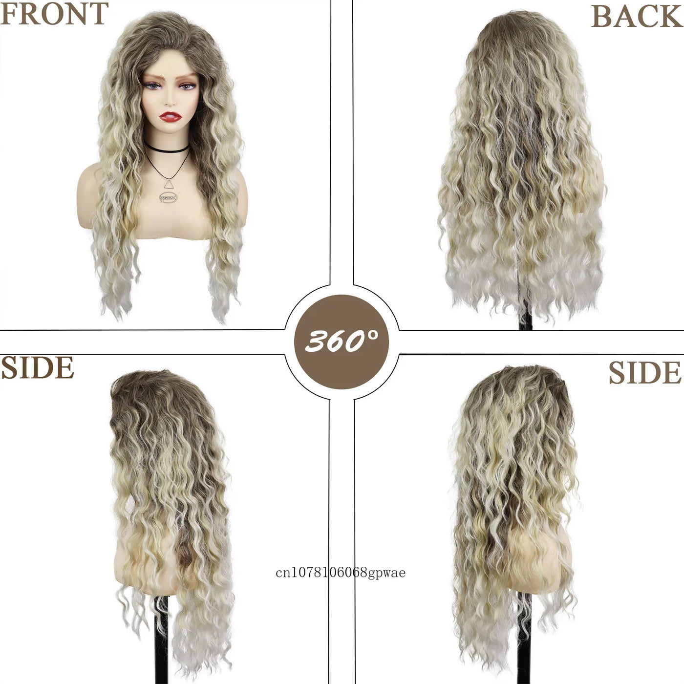 AquaBlonde: Real Hair Wave Wig