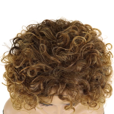 AfroGlam: Curly Real Hair Wig