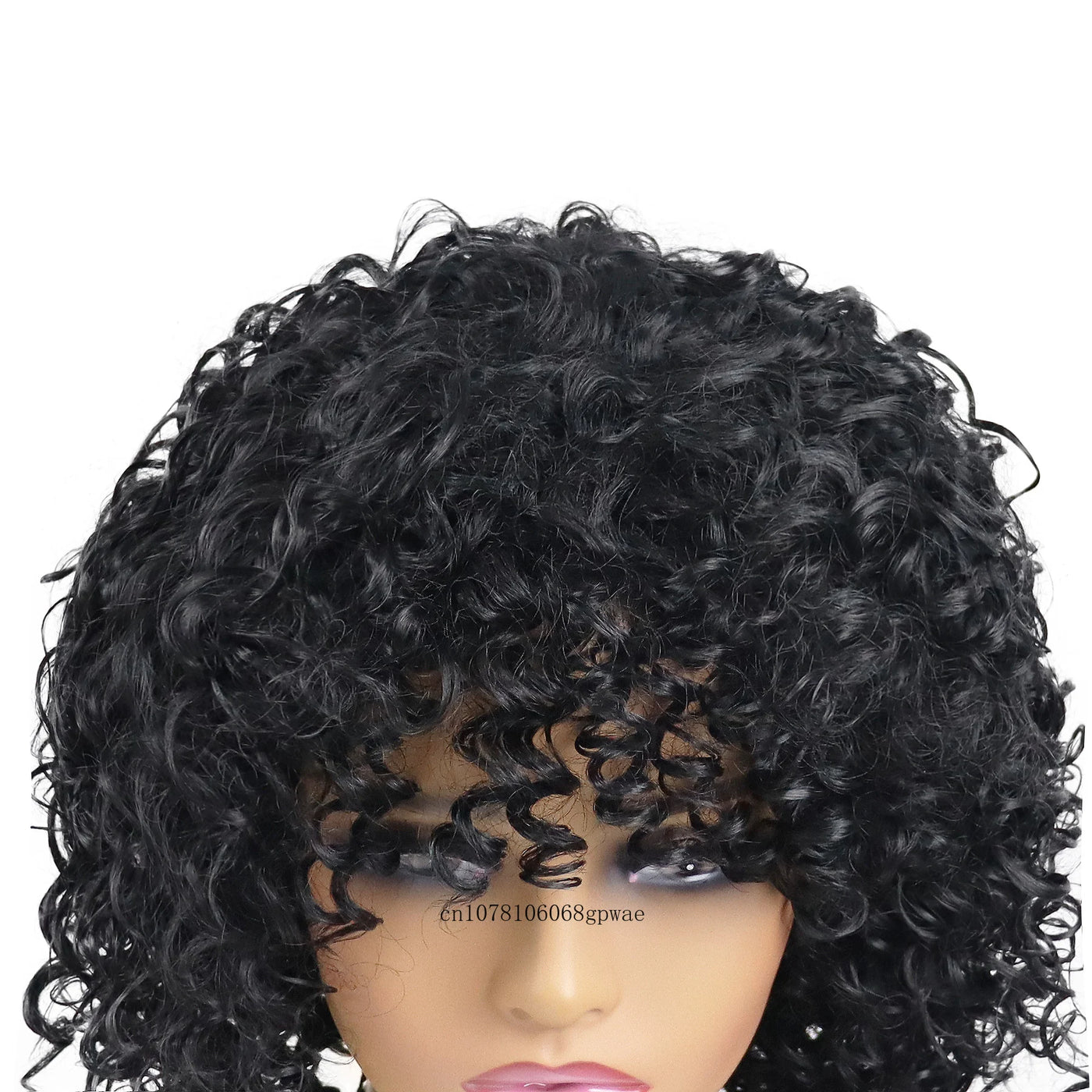 AfroBounce: Natural Curly Real Hair Wig
