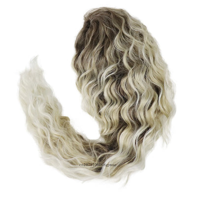 AquaBlonde: Real Hair Wave Wig