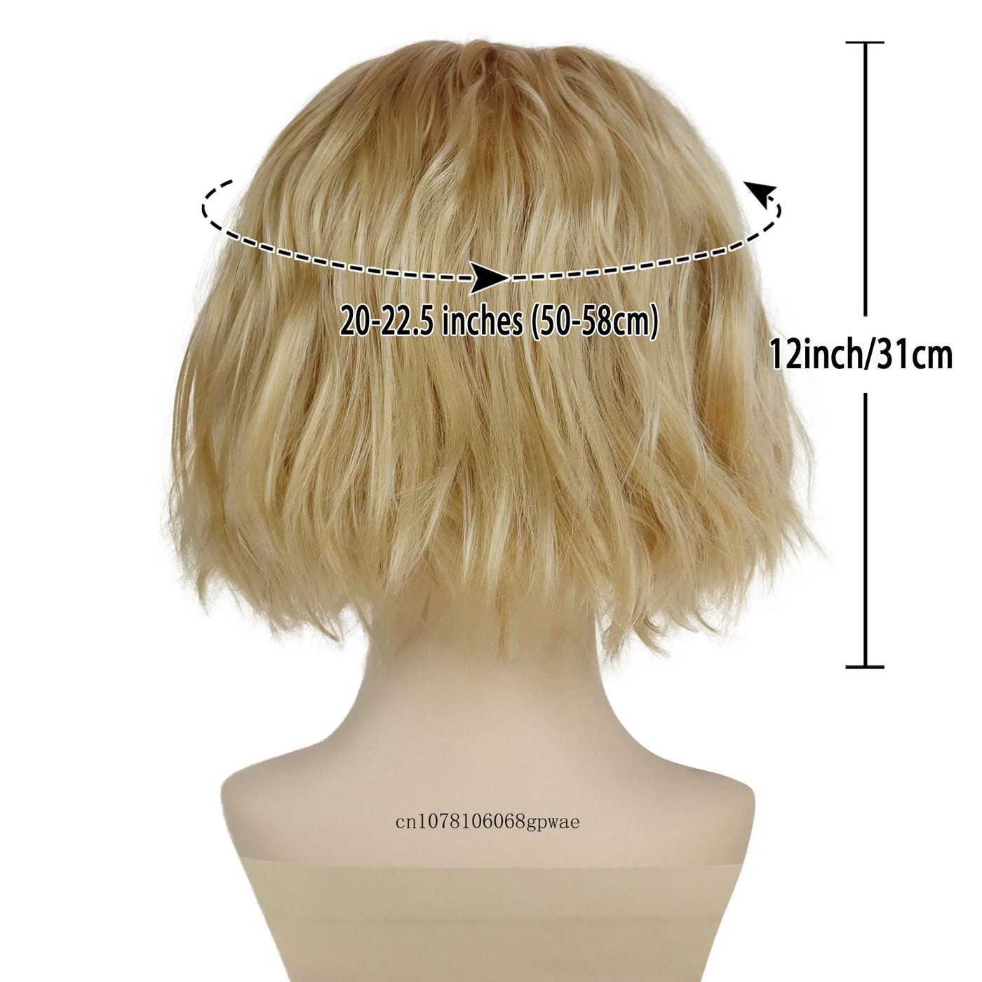 Natural Wave Short Bob Wig