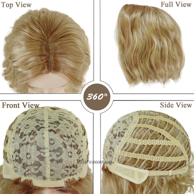 Natural Wave Short Bob Wig