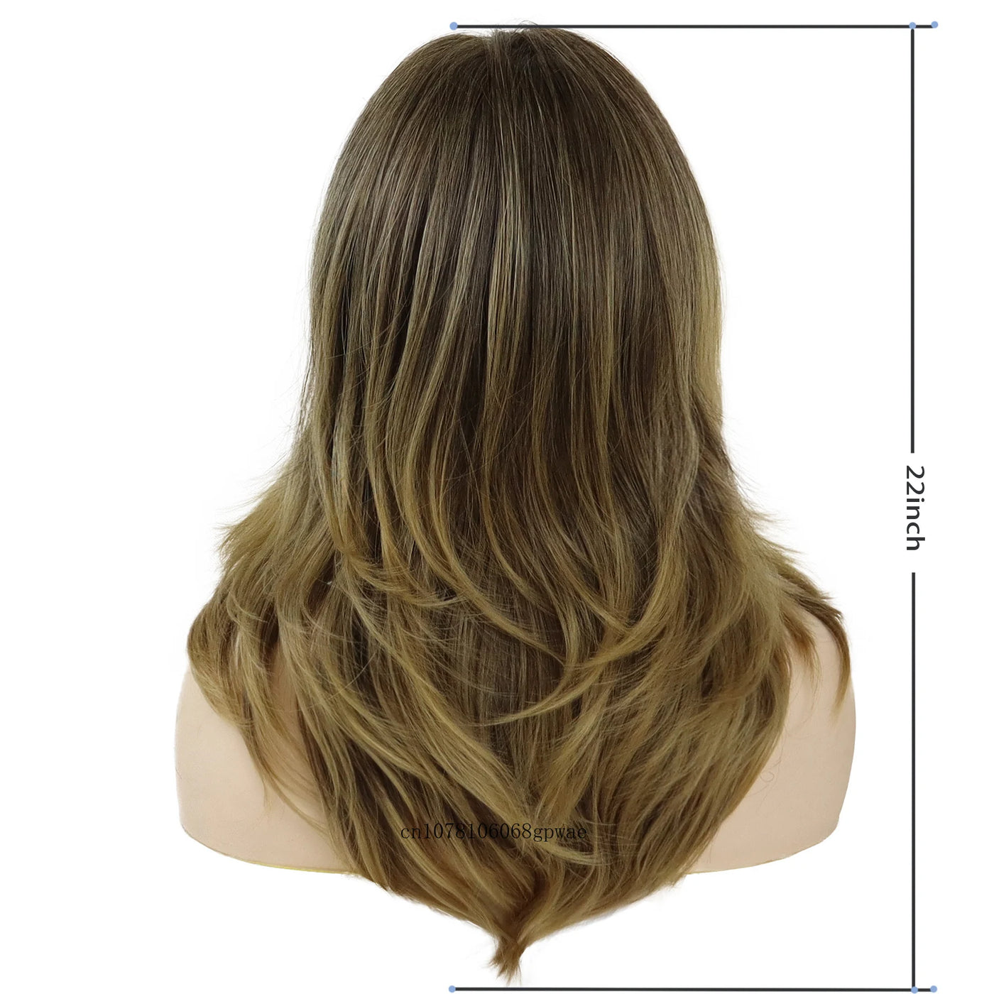 Waves of Elegance: Luxe Layered Wig in Rich Brown