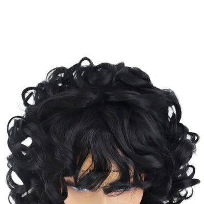 AfroFlair: Real Hair Black Curly Wig