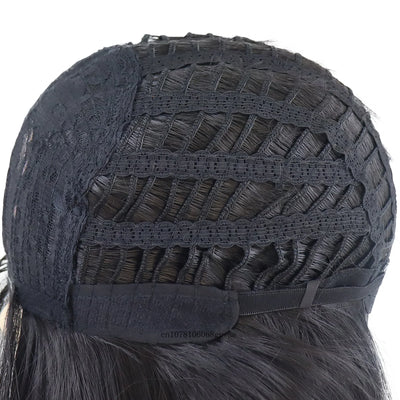 BlackElegance: Real Hair Straight Bob Wig
