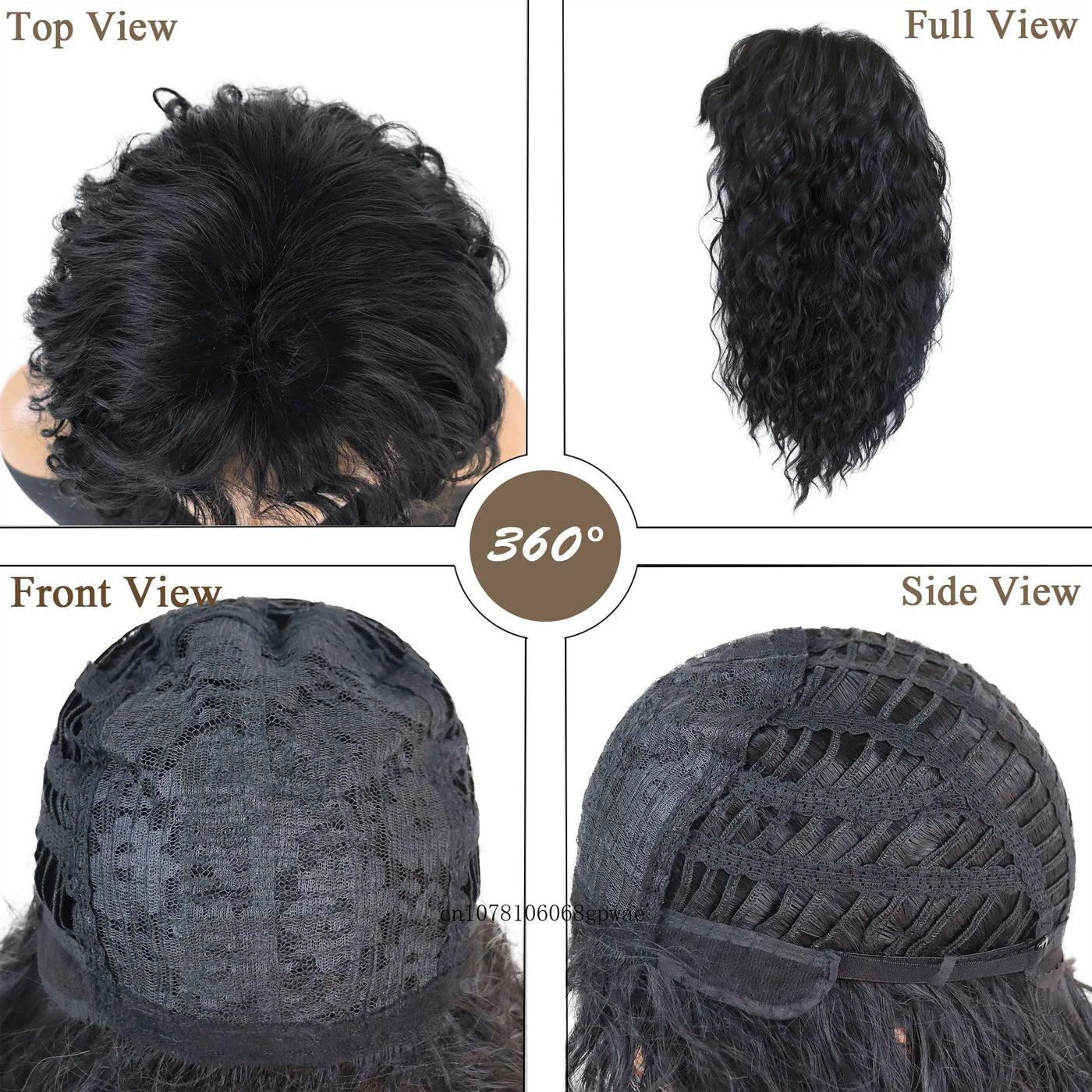 Black Glam Wave Wig