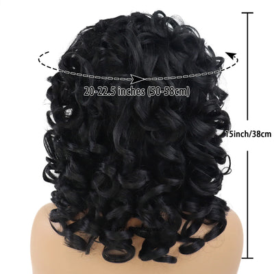 AfroFlair: Real Hair Black Curly Wig