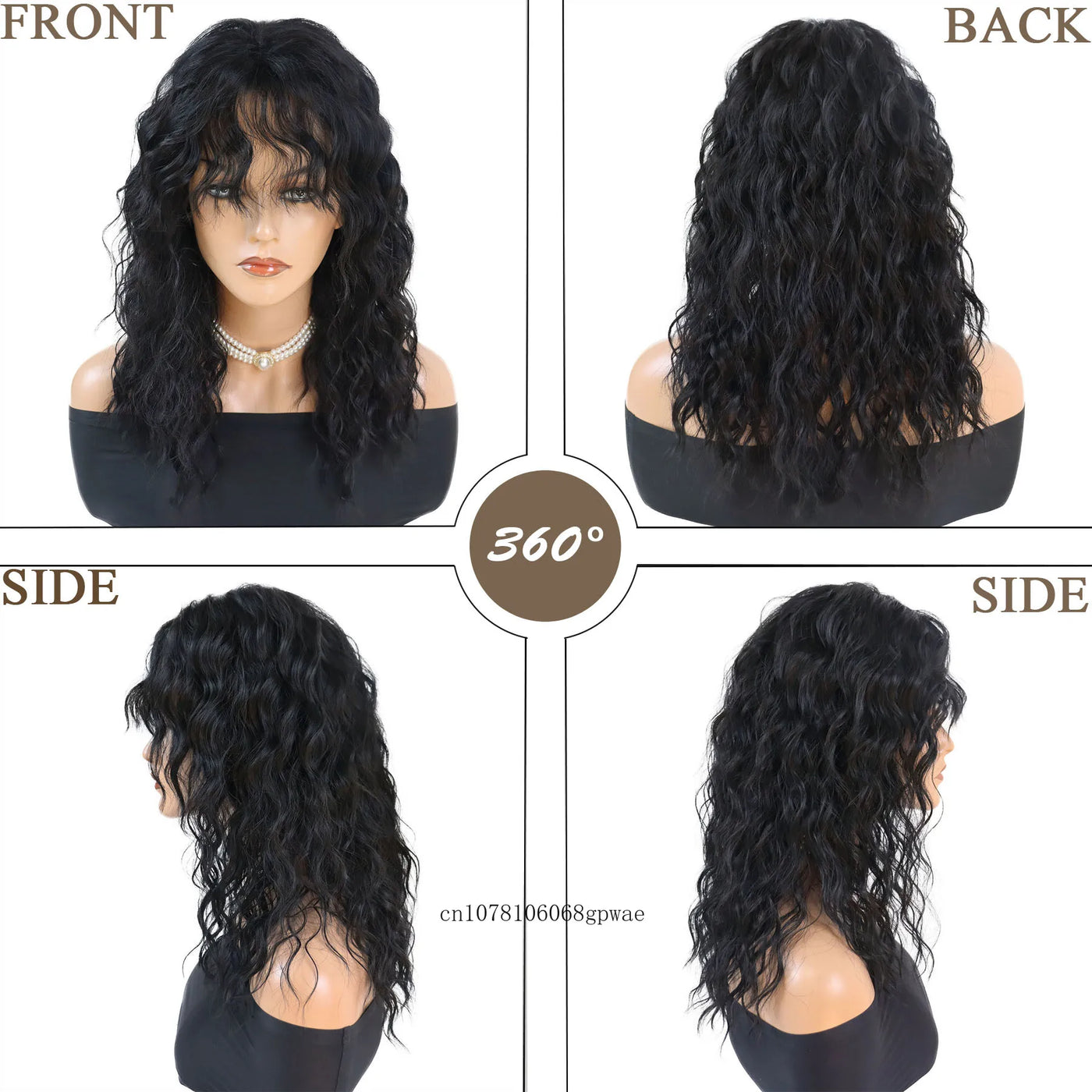 Black Glam Wave Wig