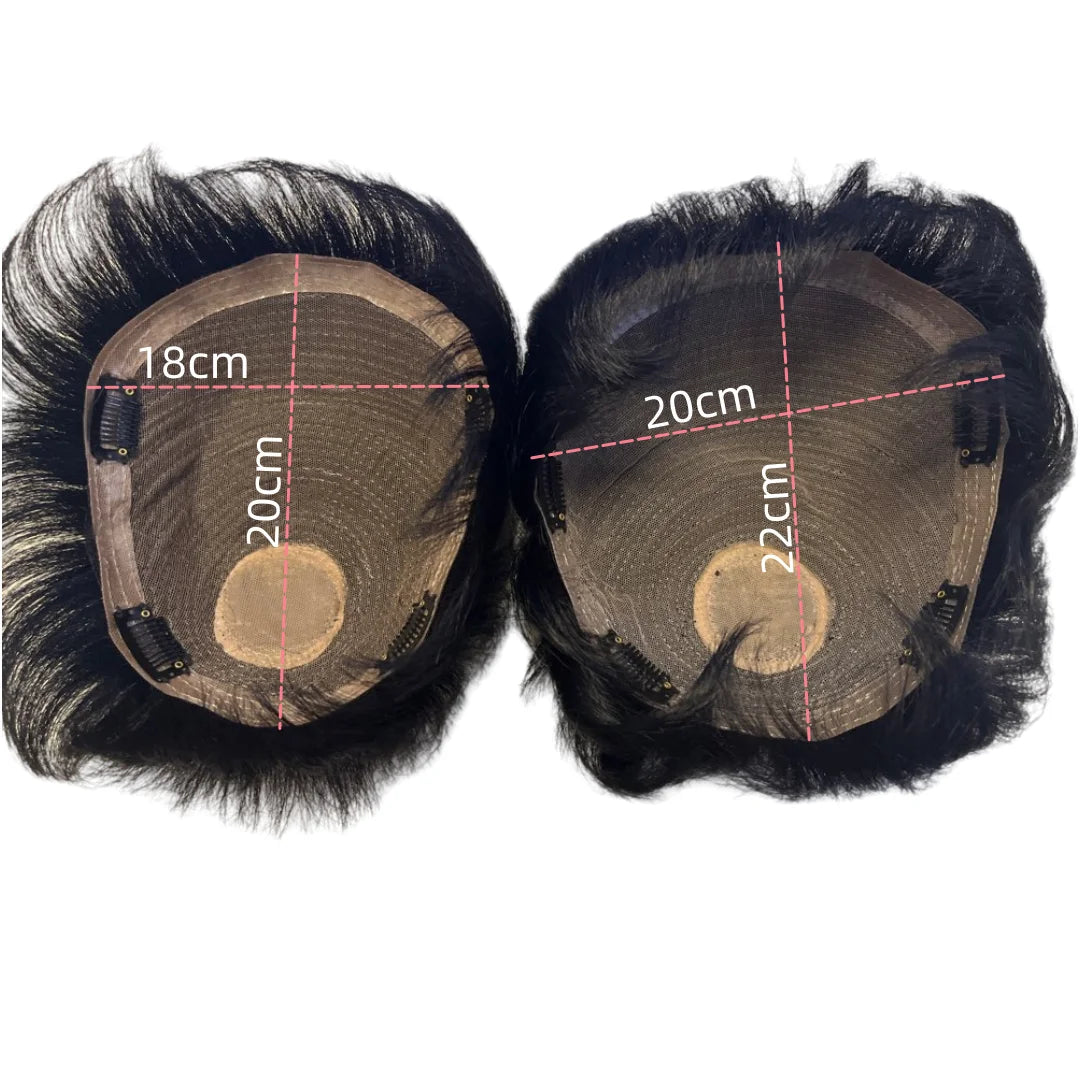 Men's Natural Hair Wig