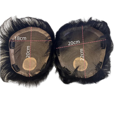Men's Natural Hair Wig