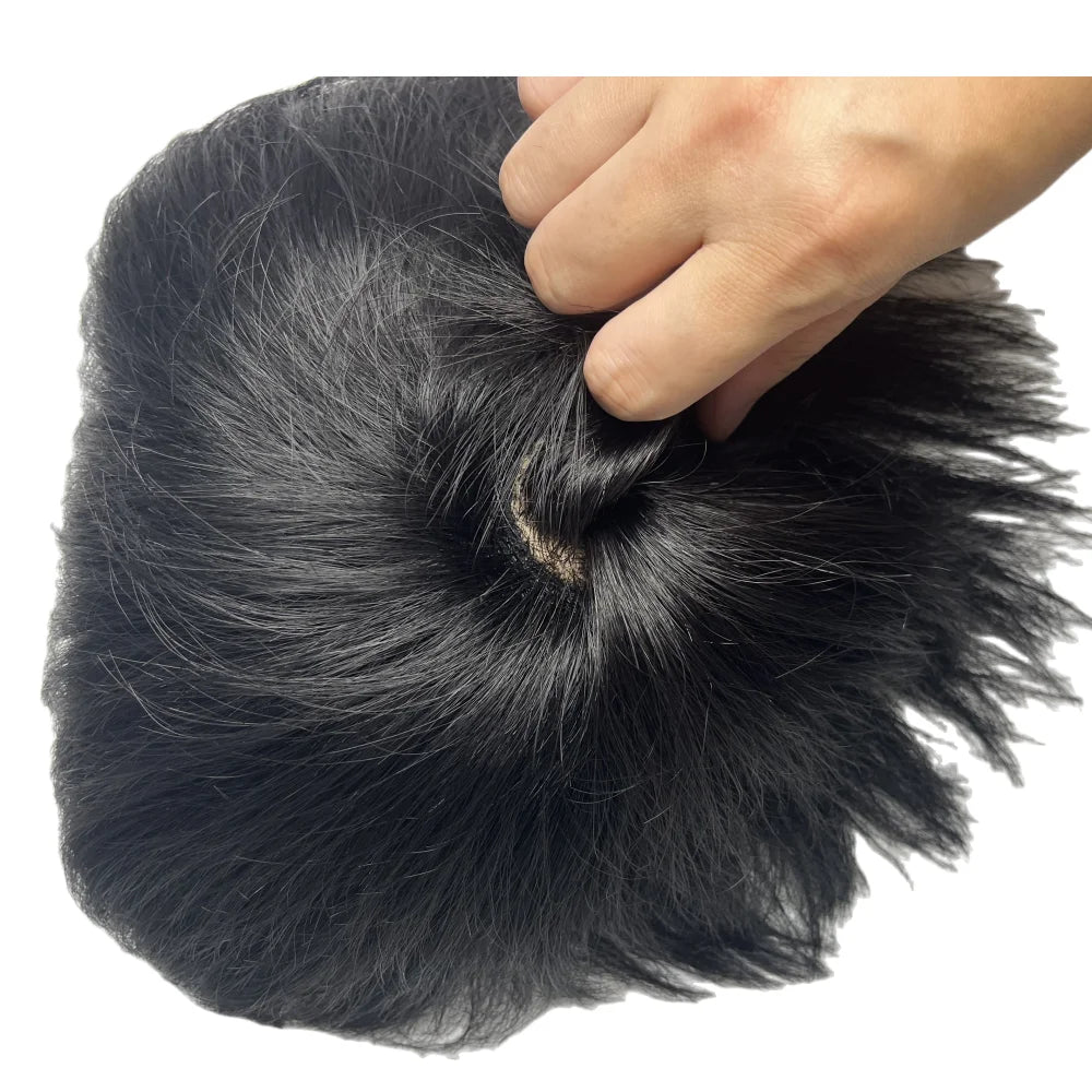 Men's Natural Hair Wig
