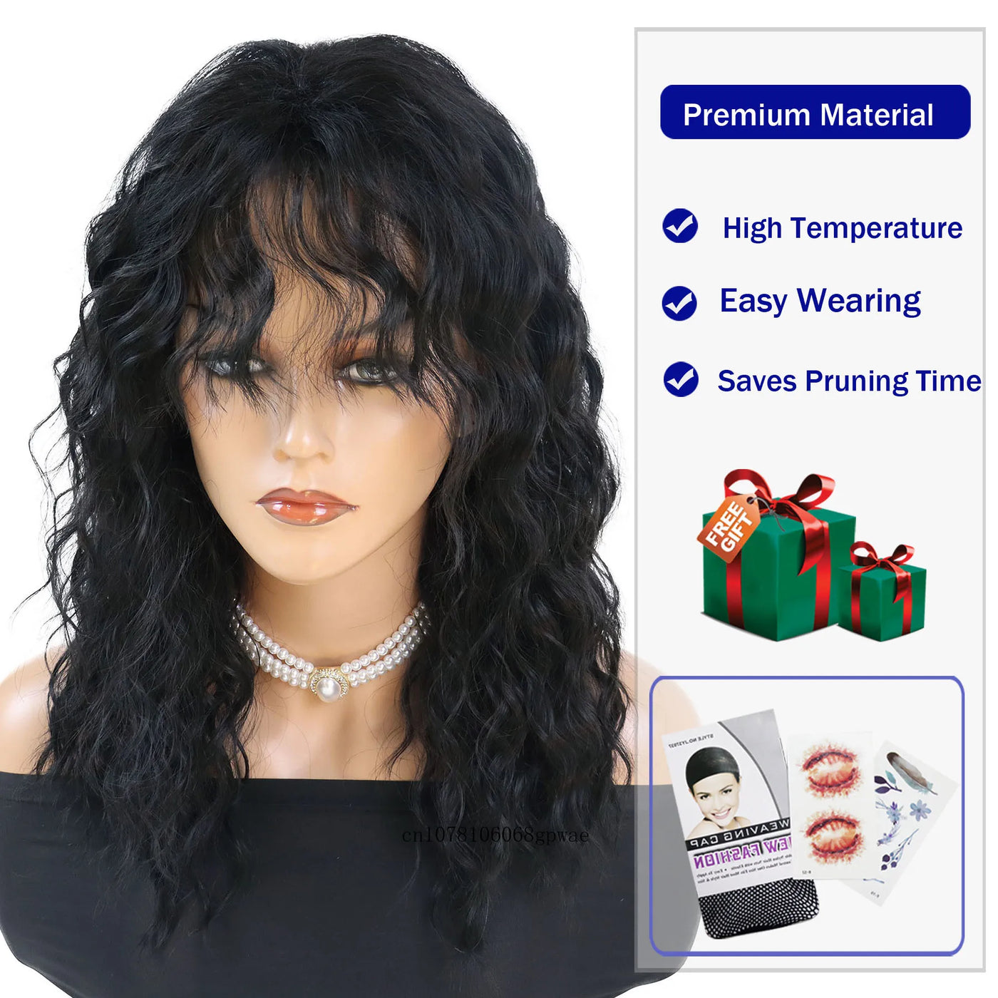 Black Glam Wave Wig