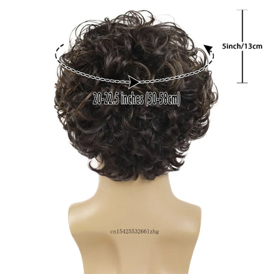 ManeMaster: Natural Curly Men's Wig