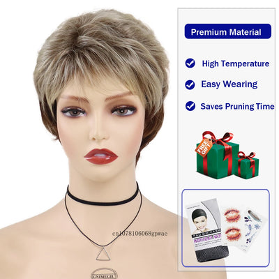 Elegant Pixie Wig