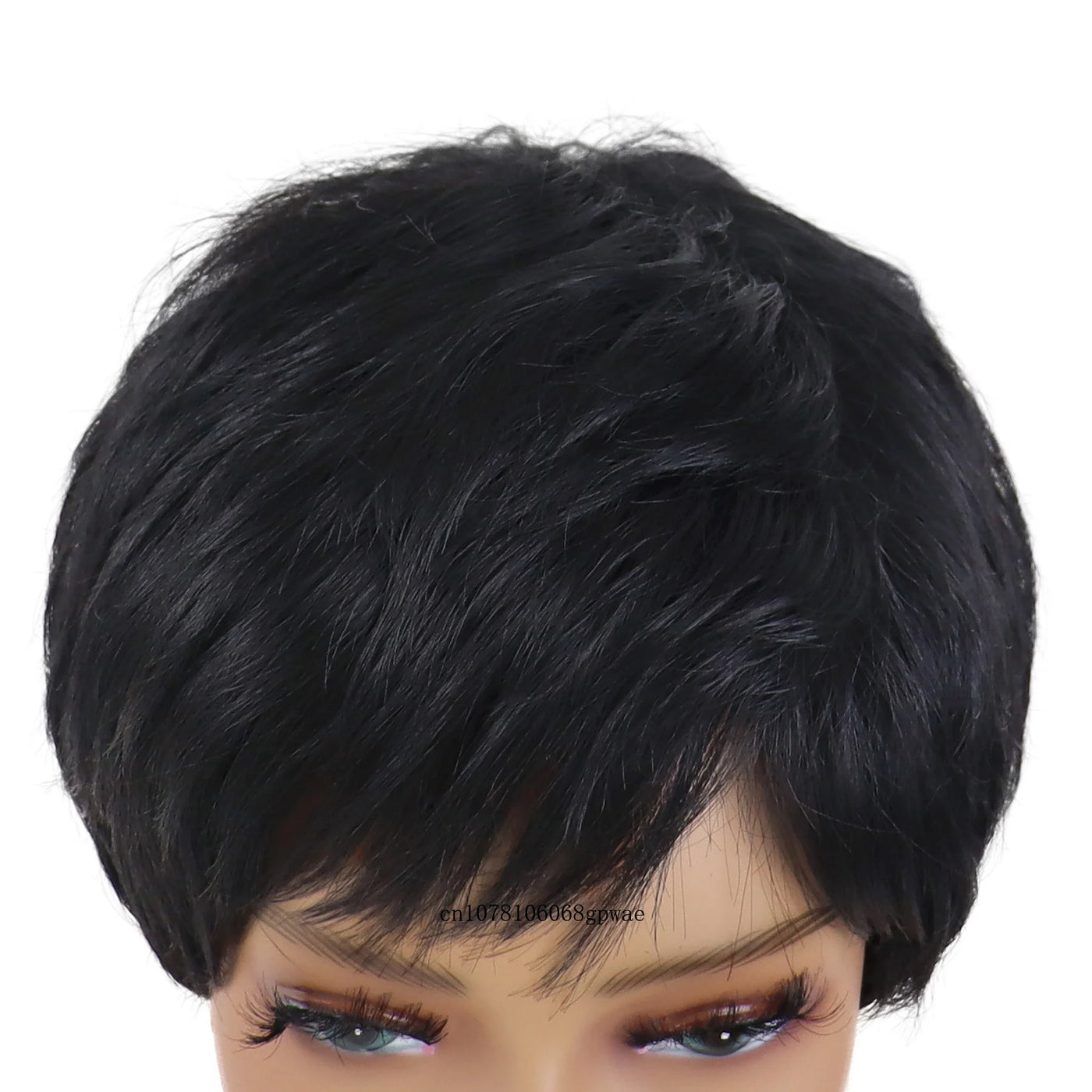 AfroPixie: Real Hair Black Pixie Wig