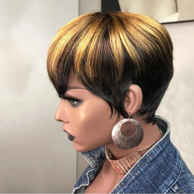 Honey Ombre Bob Wig
