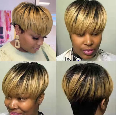 Honey Ombre Bob Wig