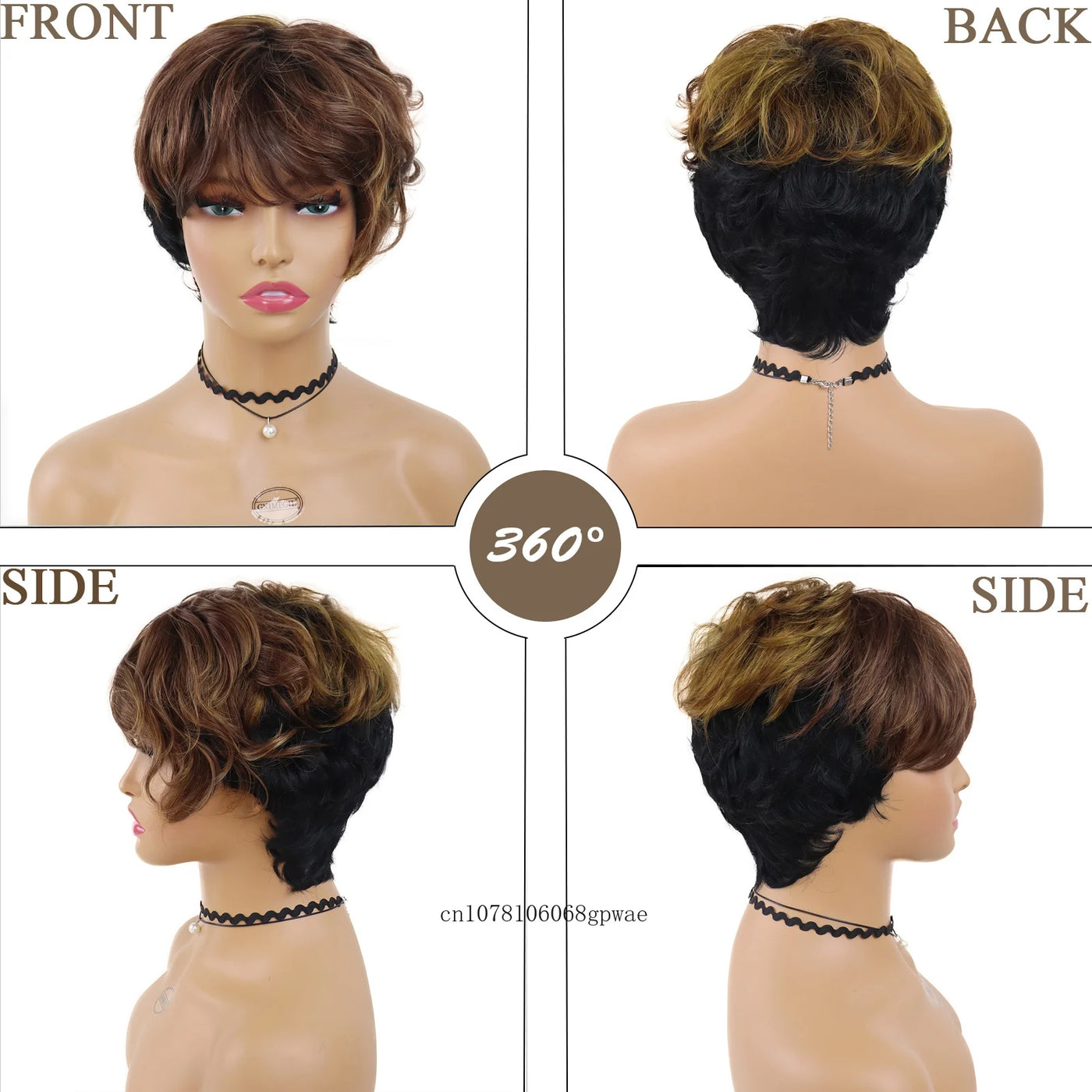OmbreCurls: Real Afro Wig for Women