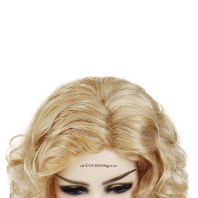 Blonde Afro Curly Short Bob Wig - Fluffy & Breathable